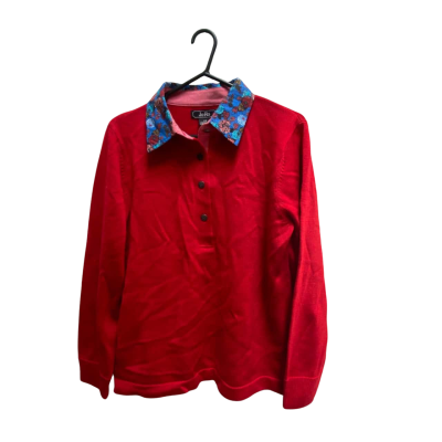  Womens  Size 12 Jumper Floral / Red 