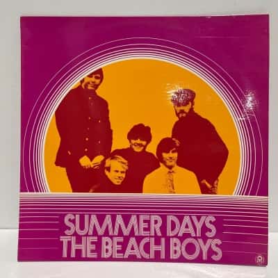 The Beach Boys, Australian Record Club Lp feat rare cover - Summer Days S-4687