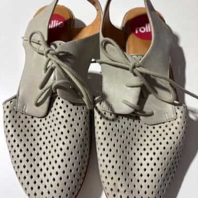 Rollie Women’s slingback punch geo -  Size 40 Flats 