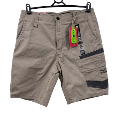 Hard Yakka Khaki Work Shorts Size 12 
