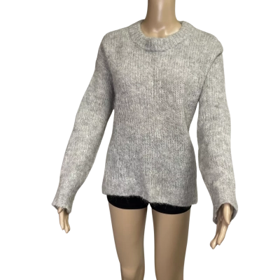 Sass & Bide Womens  Size XS Crew Neck Jumper Grey 