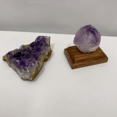 Amethyst Stones 2 Pieces