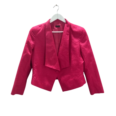Carla Zampatti Womens  Size M / One Size Blazer Pink  