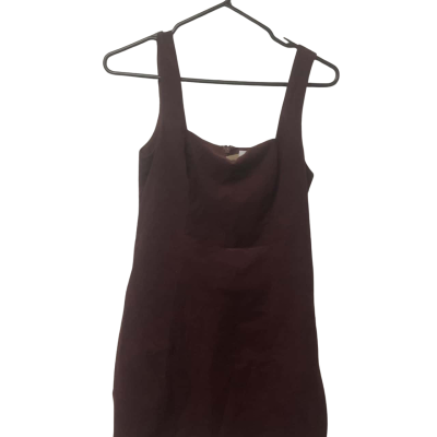 Women Forever New Size 8  Brown corduroy casual dress