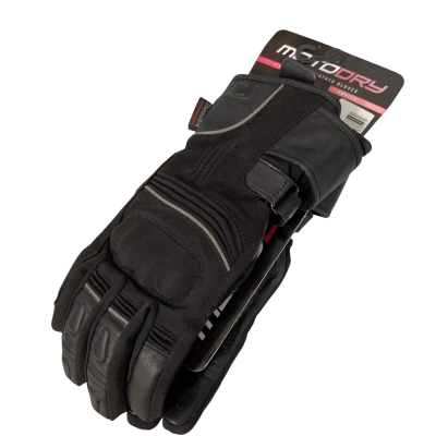 Motodry Womens Leather Size M Black  