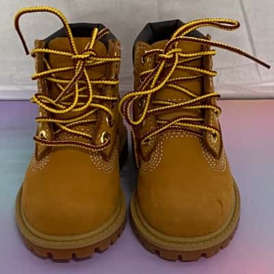Timberland Kids Boots- Yellow Size 4US 