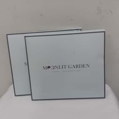 2 Moonlit Garden Silk Pillowcases