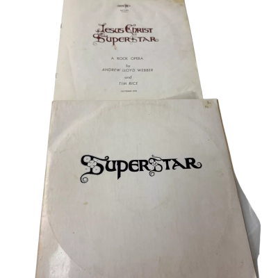 JESUS CHRIST SUPERSTAR 'A Rock Opera' 12" Double LP Vinyl Record 1970
