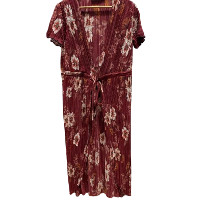 Sportsgirl Womens Red Pattern Top Size XXS