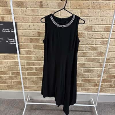 MSK Womens black cocktail dress Size M 