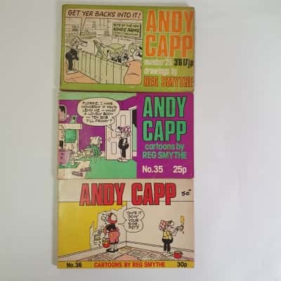 Vintage 1970's Andy Capp Comics