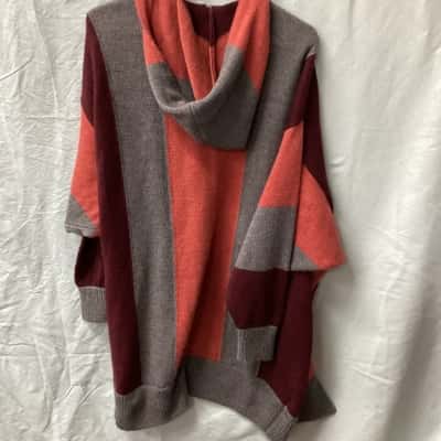  Womens Hoodie knit cardigan H