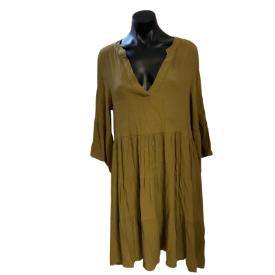 eb&ive  Womens  Size M Casual Dress Olive 
