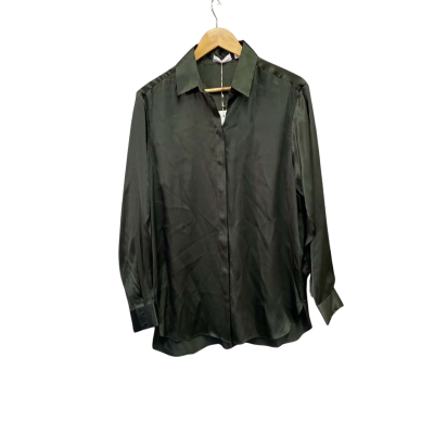 Sass & Bide Womens  Size 10 Long Sleeve Shirt Green RRP $350