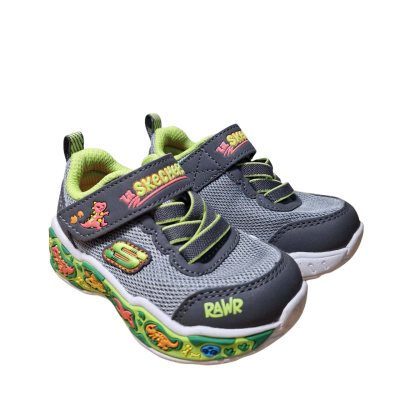 Skechers Kids Play Scene Dinosaur Shoes 