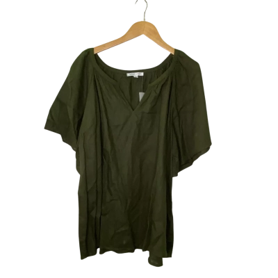 Suzannegrae Womens  Size 20 Short Sleeve Top Green 