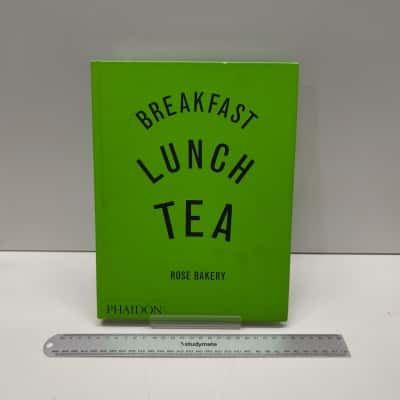 Breakfast Lunch Tea Rose Bakery Cookbook Hardcover Phaidon Press