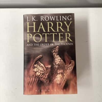 Harry Potter and the order of the phoenix hard cover