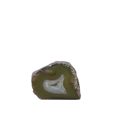 Green Agate Geode 