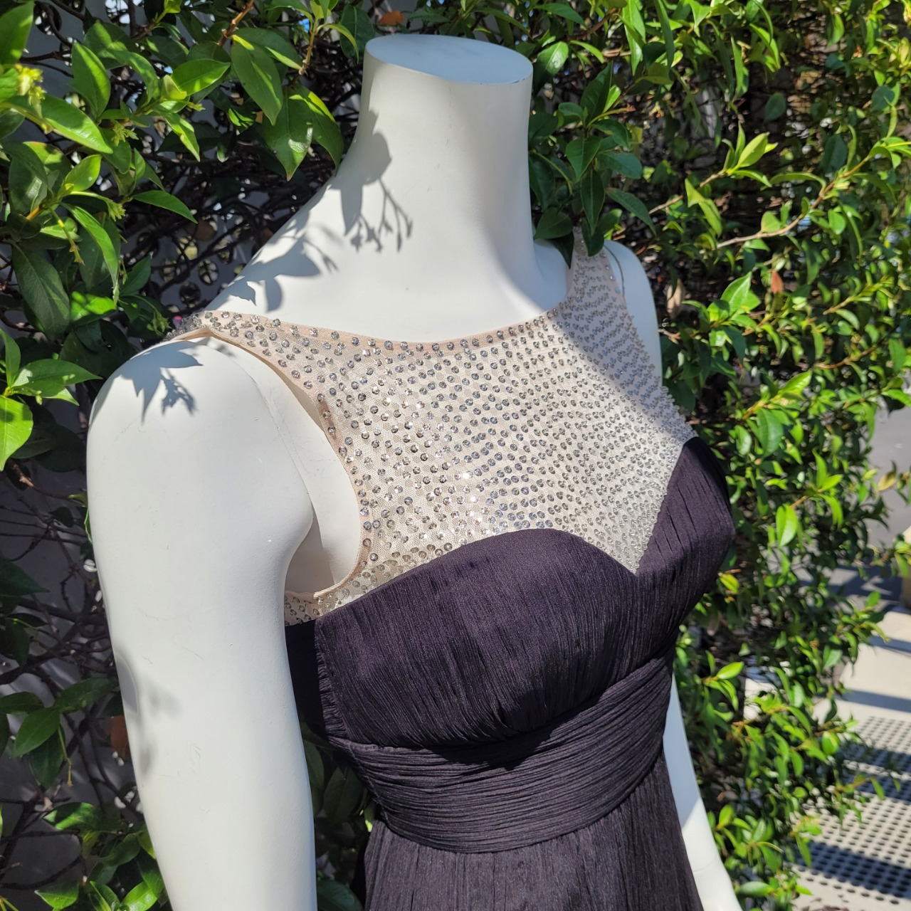 Forever New Womens Size 6 Formal Dress Black /Cream