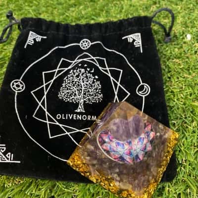 Olivenorma amethyst sphere