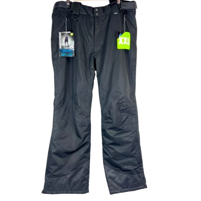  Mens  Size XXL Snow Pants Black  