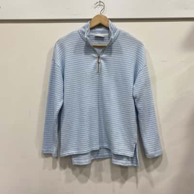 Sussan Womens  Size XXS Jumper Blue / Striped / White 