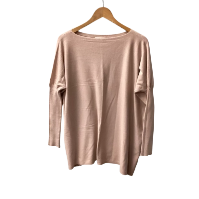 Slide Show Womens  Size S Long Sleeve Top Pink  S/M E