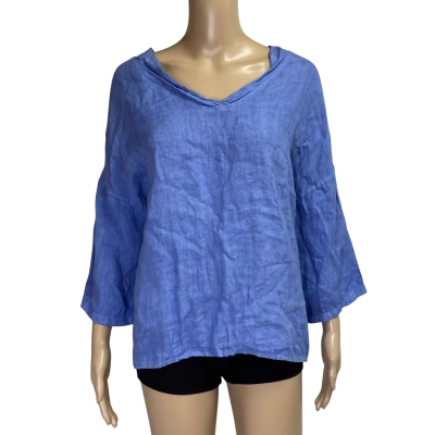 Pure linen Italy  Womens  Size One Size Blue 