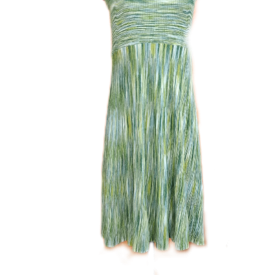 Once/Was Womens  Size 2 Casual Dress Green / Multicoloured 