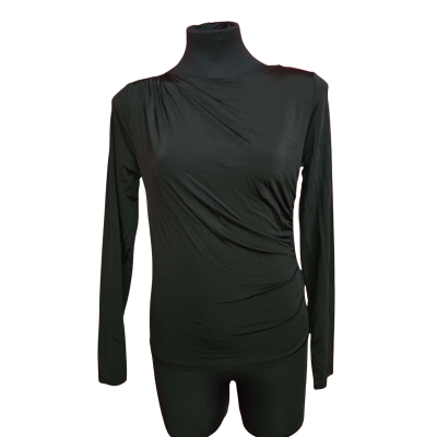 Witchery Womens  Size XS Black  LS Top