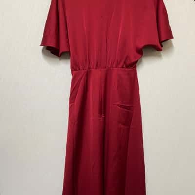 Review Womens Dress Size 10 Red 
