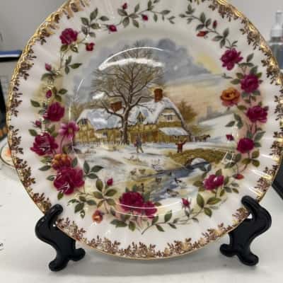 “FOUR SEASONS WINTER” collectors plate