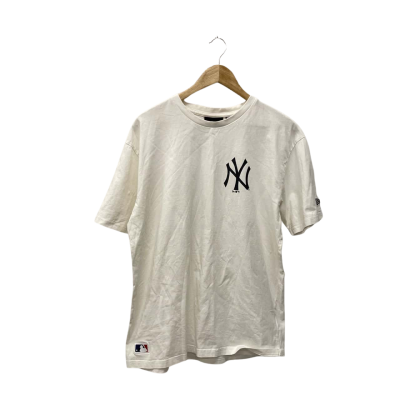 New era  Mens  T-shirt Size M White 