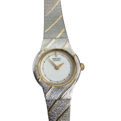 Seiko Womens Two Tone Watch (Needs Replacement Battery)