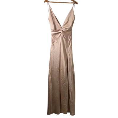 Showpo Womens  Size 10 Maxi Dress Beige 