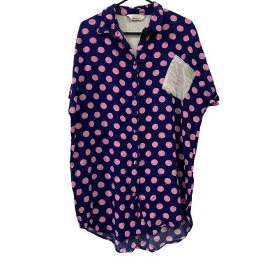 Peter Alexander Womens  Size L Pyjamas Grey / Navy Blue / Pink  / Polka Dot 