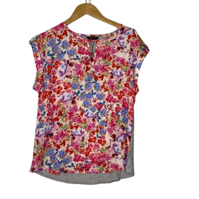 Portmans Womens  Size M T-shirts Floral / Grey 