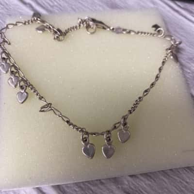  Sterling silver anklet 