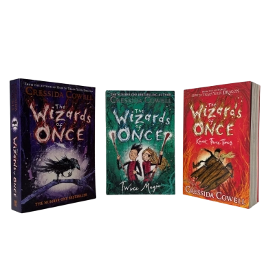 The wizards of once by Cressida cowell novels X3