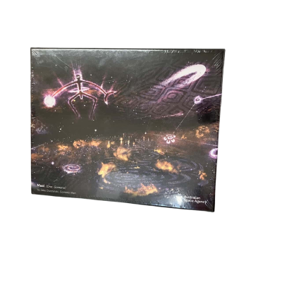 Maal [One: Gomeroi] by Jake Duczynski, Gomeroi Man - 500 piece puzzle by Australian Space Agency