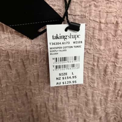 TS Womens blush pink tunic  Size L 