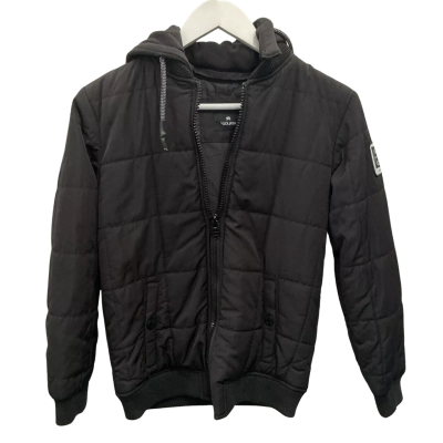 St Goliath Kids Size 12 Quilted puffer Jacket Black - excellent pre loved condition 
