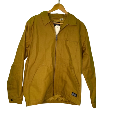 Levi's Mens  Size M Front Zipper Brown 