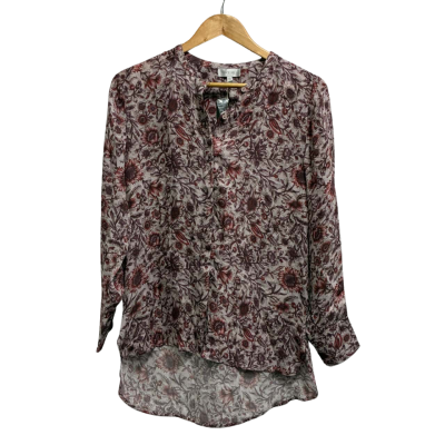 Grace Hill Womens Size 10 Blouse Pink Lavender