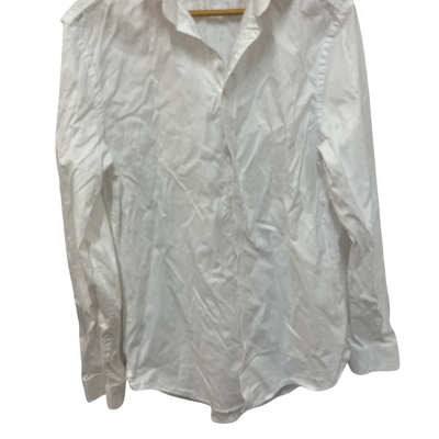Country Road Mens  Size 43 L slim fit 2 ply Cotton note collar