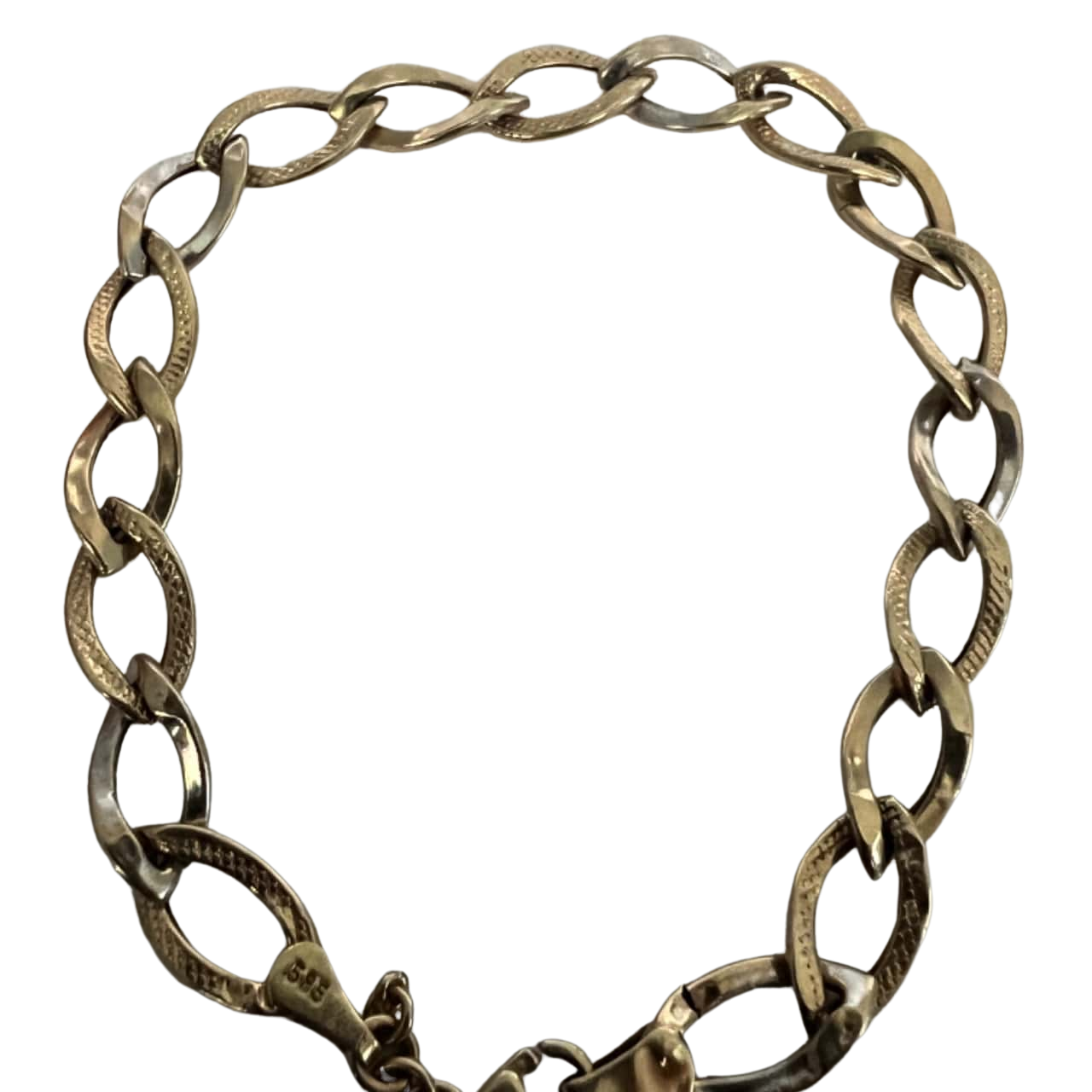 14k Gold 20cm Bracelet stamped 585 Azura(s)