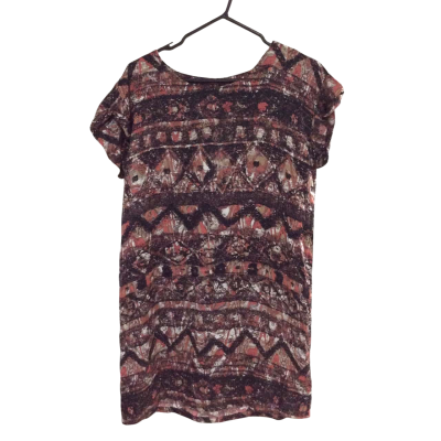 Seed Womens  Size 12 Workwear Top Black  / Khaki / Orange / Pink  