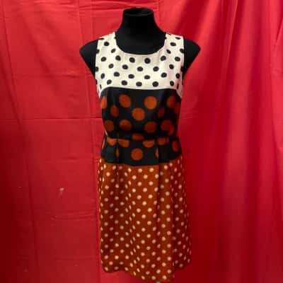 Portmans Womens Size 8 Multicoloured Tailored/Lined Dress