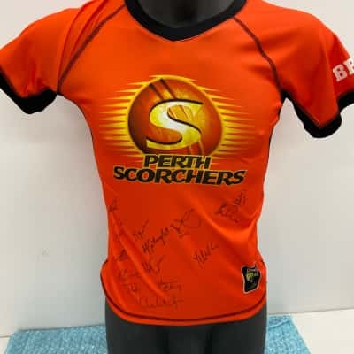 Perth SCORTHERS JERSEY SIGNED 